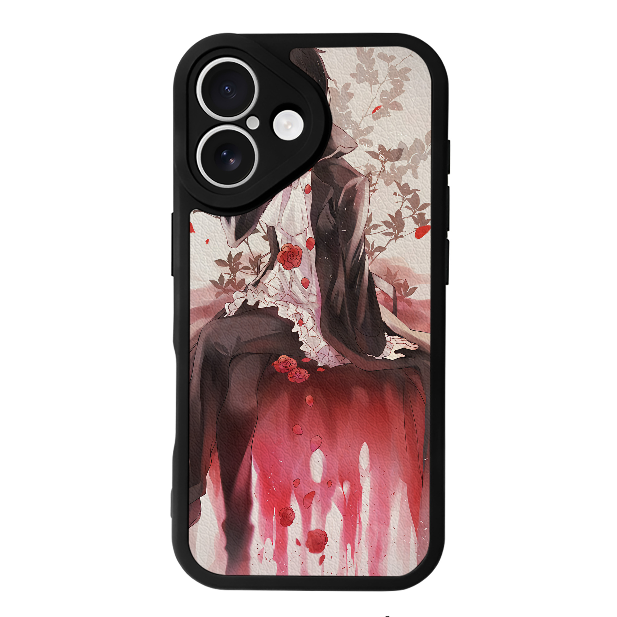 （画像用） 文豪ストレイドッグス Bungo Stray Dogs 【iPhone 16シリーズ対応】シリコンスマホケース（レザー調） 材質：シリコン